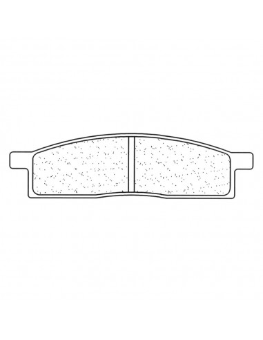 Juego de pastillas sinterizadas CL Brakes (2424MX10)