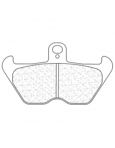 Juego de pastillas sinterizadas CL Brakes (2430A3+)