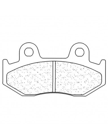 Juego de pastillas sinterizadas CL Brakes (2451MX10)