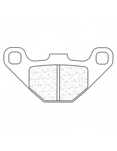 Juego de pastillas sinterizadas CL Brakes (2466A3+)