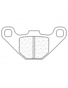 Juego de pastillas sinterizadas CL Brakes (2469ATV1)