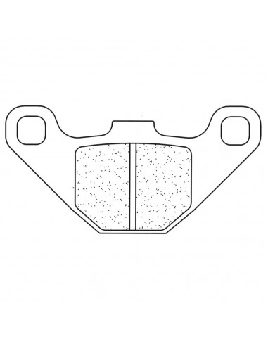 Juego de pastillas sinterizadas CL Brakes (2469S4)