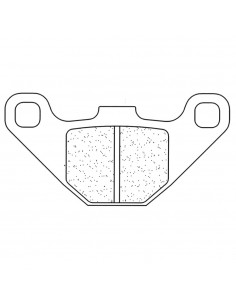 Juego de pastillas sinterizadas CL Brakes (2469MX10)