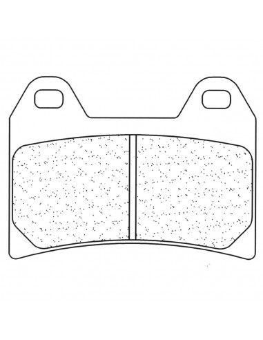 Juego de pastillas sinterizadas CL Brakes (2539A3+)