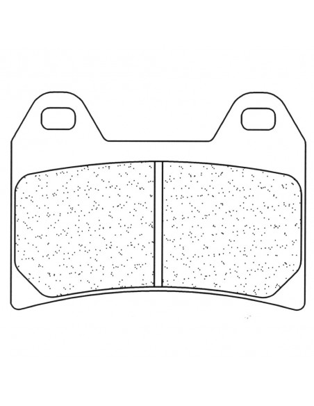 Juego de pastillas sinterizadas CL Brakes (2539XBK5)