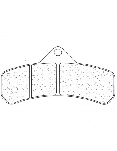 Juego de pastillas sinterizadas CL Brakes (2586XBK5)