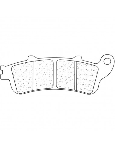 Juego de pastillas sinterizadas CL Brakes (2602A3+)