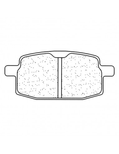 Juego de pastillas sinterizadas CL Brakes (2696S4)