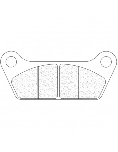 Juego de pastillas sinterizadas CL Brakes (2702RX3)