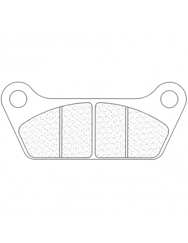 Juego de pastillas sinterizadas CL Brakes (2702RX3)