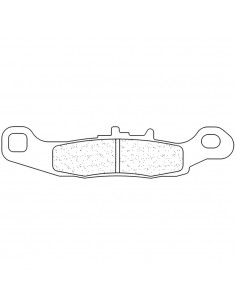 Juego de pastillas sinterizadas CL Brakes (2750MX10)
