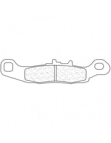 Juego de pastillas sinterizadas CL Brakes (2750MX10)