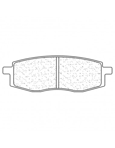 Juego de pastillas sinterizadas CL Brakes (2792S4)