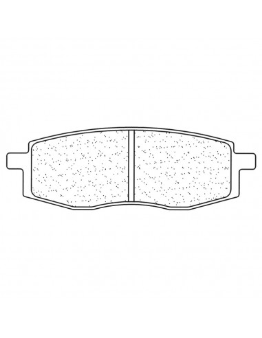 Juego de pastillas sinterizadas CL Brakes (2792MX10)