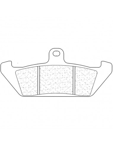 Juego de pastillas sinterizadas CL Brakes (2801S4)