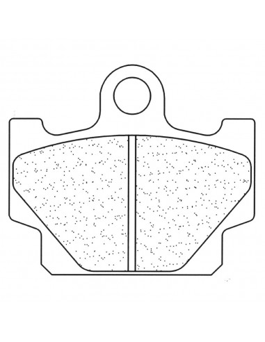 Juego de pastillas sinterizadas CL Brakes (2802A3+)