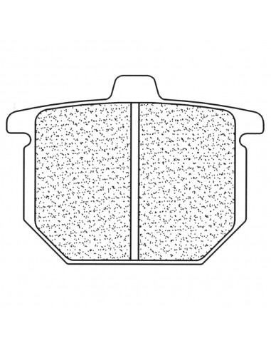 Juego de pastillas sinterizadas CL Brakes (2814A3+)