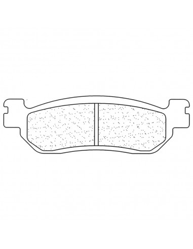 Juego de pastillas sinterizadas CL Brakes (2828RX3)