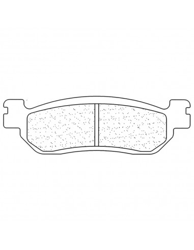 Juego de pastillas sinterizadas CL Brakes (2828S4)