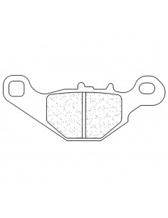 Juego de pastillas sinterizadas CL Brakes (2914MX10)