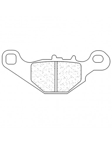 Juego de pastillas sinterizadas CL Brakes (2914MX10)