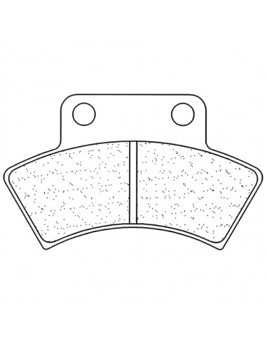 Juego de pastillas sinterizadas CL Brakes (2924ATV1)