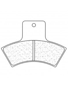 Juego de pastillas sinterizadas CL Brakes (2925ATV1)
