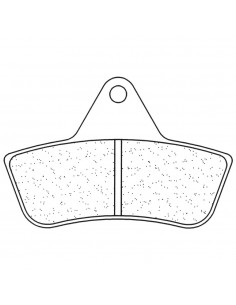 Juego de pastillas sinterizadas CL Brakes (2926ATV1)