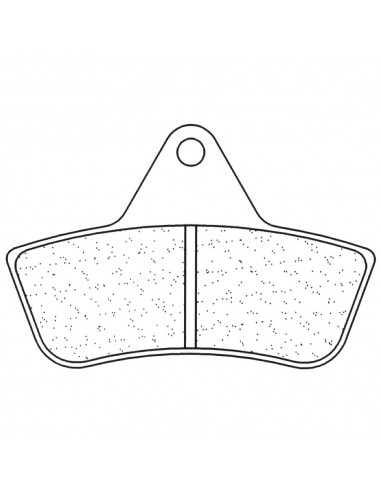 Juego de pastillas sinterizadas CL Brakes (2926ATV1)