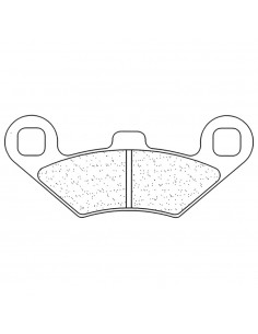 Juego de pastillas sinterizadas CL Brakes (2927X59)
