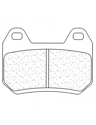 Juego de pastillas sinterizadas CL Brakes (2987RX3)