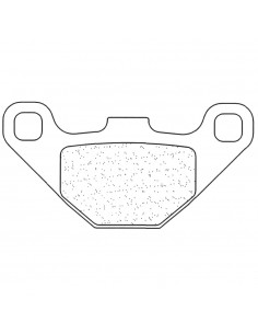 Juego de pastillas sinterizadas CL Brakes (3012SC)