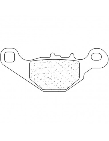 Juego de pastillas sinterizadas CL Brakes (3051MSC)