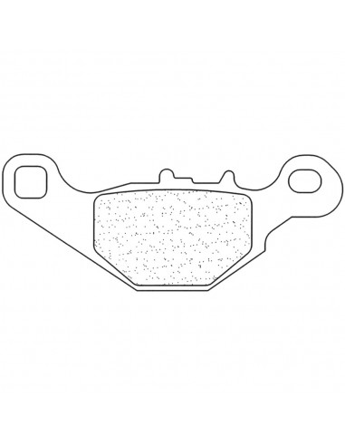 Juego de pastillas sinterizadas CL Brakes (3051SC)