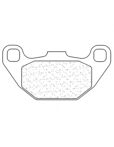 Juego de pastillas sinterizadas CL Brakes (3068MSC)