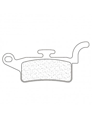 Juego de pastillas sinterizadas CL Brakes (3098MSC)