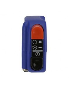 Botón on/off con arranque 9A Domino azul 0417AB.9A