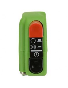 Botón on/off con arranque 9A Domino verde 0418AB.9A