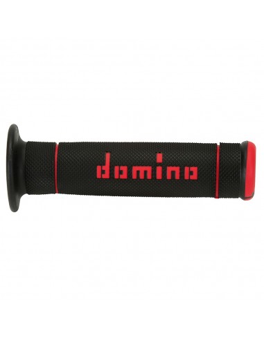 Puños de trial Domino negro/rojo A24041C4240A7-0