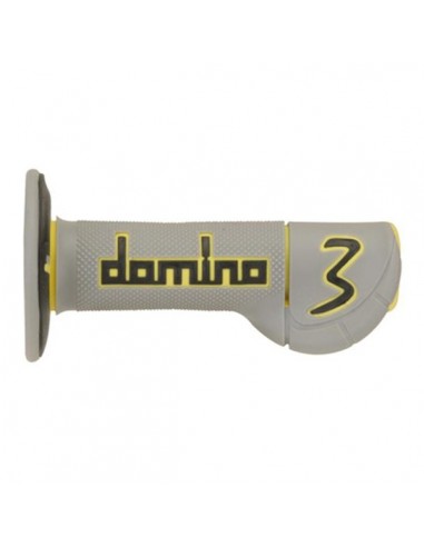 Puños Domino con apoyo de palma gris/amarillo/negro A230C475240A6-1