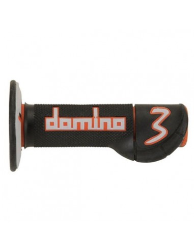 Puños Domino con apoyo de palma negro/naranja/gris A230C454052A6-1