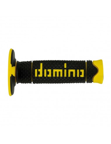 Puños off road Domino DSH negro/amarillo A26041C4740