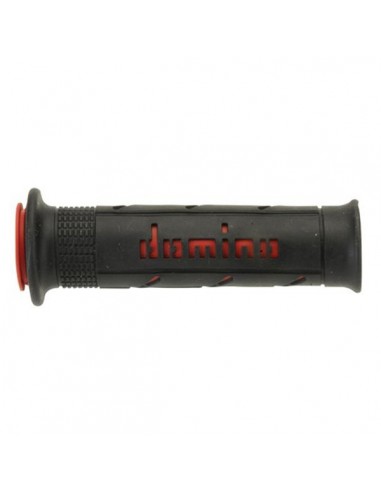 Puños racing super soft 126mm negro/rojo A25041C4240