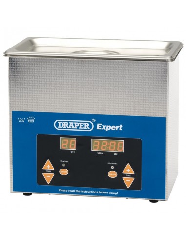 Limpiador por ultrasonido DRAPER 3L
