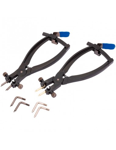 Alicates con bocas intercambiables para circlips DRAPER