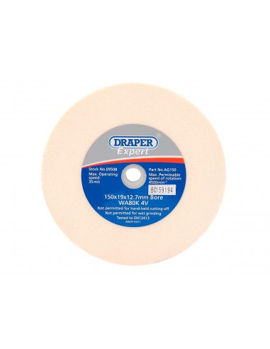 Muele abrasiva  DRAPER Ø150mm grano 80