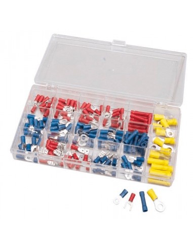 Terminales de cable DRAPER maleta 150uds
