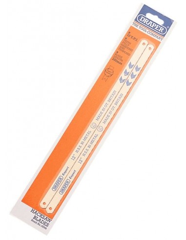 Hojas de sierra bimetal para arco de sierra metales DRAPER 2uds x 300mm