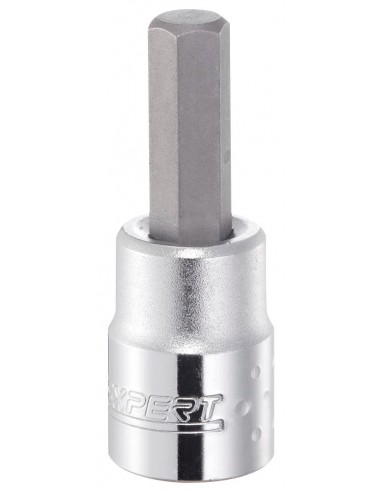 Vasos hexagonales destornillador EXPERT 3/8'' 5mm - 6caras