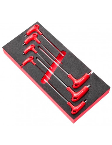 Módulo de 7 llaves macho FACOM torx en T